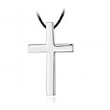 3.4cm Cross sterling silver pendant