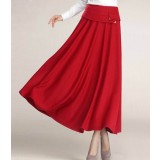 3.5 m skirt sweep women A-line skirt