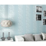 3D stripes European-style non-woven wall stickers