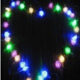 3M Crystal Heart 30 LED holiday lights