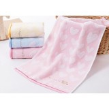 3pcs Cartoon embroidery cotton towels