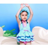 3pcs children skirt type swimwear