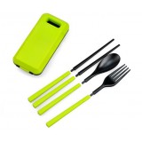 3pcs folding camping cutlery