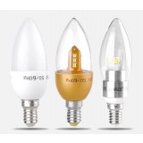 3W E14 SMD Crystal LED candle bulb