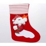 42cm Cartoon red Christmas stocking