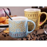 450ml Personalized painting ceramic mug 