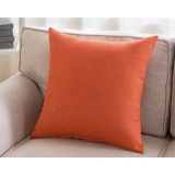 45 ~ 55cm solid color linen pillow cover