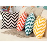 45 ~ 55cm wave pattern cotton pillow cover