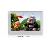 4.3-inch high-definition MP4 Player / Touch Screen