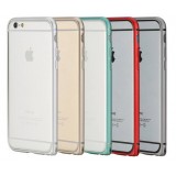 4.7 inches simplicity metal border protective cover for iphone 6