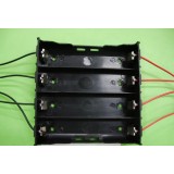 4pcs 18650 parallel Battery Case