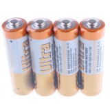 4pcs AA 1.5V alkaline batteries without mercury