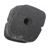 4pcs large particles slip sandpaper for skateboard