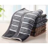 4pcs stripes cotton towels