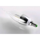 4W E27 / E14 Crystal LED candle bulb