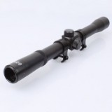 4X aluminum cross lines sighting telescope