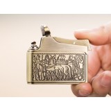 5.2 * 4.2cm retro copper oil lighter