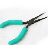 5 inch antistatic black nickel needle nose pliers