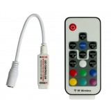 5V - 24V Mini Remote RGB Controller for LED Strip Lights