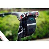 600D black bicycle saddle bag