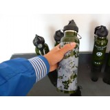 600ml stainless steel camouflage kettle