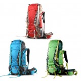 65L folding waterproof outdoor hiking backpack