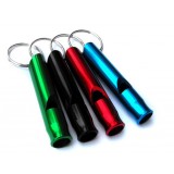 6.2cm aluminum alloy lifesaving whistle