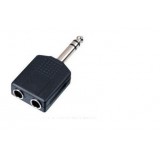 6.5mm 1 to 2 audio adapter / microphone one to two