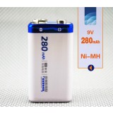 6F229V rechargeable battery / large capacity 280 mA