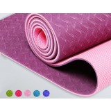 6mm environmentally friendly sided antiskid TPE yoga mat