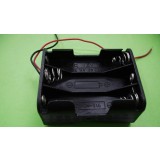 6pcs AA Battery Case with wires / 9V Battery Case