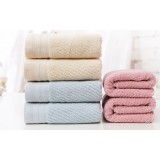 6pcs minimalist cotton towels