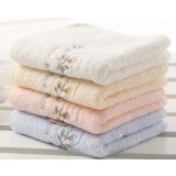 6pcs pastoral style cotton towels