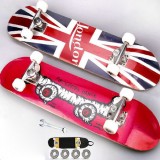 78cm nine layers maple wood four wheels skateboard