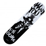 7.625 '' Double warping skateboard deck