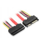 50CM SATA extension cable / 7 +15 SATA data power cable