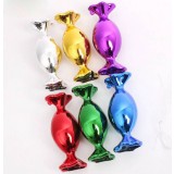 7cm 6pcs plating Christmas candy