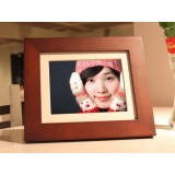 8-inch wooden digital photo frame