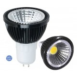 85-265V E27 / GU10 3-7W cooling design COB LED Spot Light bulbs