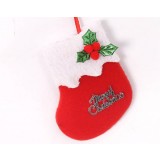 8 * 10cm Plush Christmas Stocking