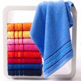 8pcs striped multi-colored towels