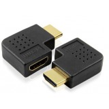 90 degree bend hdmi male to female adapter