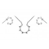 925 sterling silver charms jewelry set