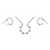925 sterling silver charms jewelry set
