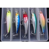 9cm 16g fishing lure set with storage box