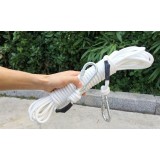 9mm fiber + steel wire multipurpose climbing rope
