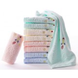 9pcs cartoon style children cotton towels