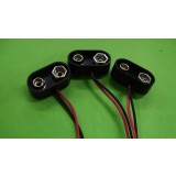 9V battery snap 15CM red and black wires