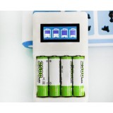 AA 2700 mA rechargeable battery Set with battery check function