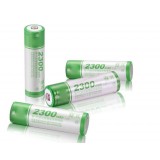 AA 4pcs NiMH rechargeable battery 2300mAh